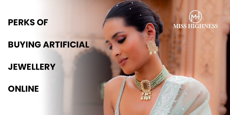 Pearl imitation on sale jewellery online