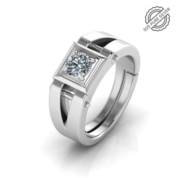925 Pure Sterling Silver Stardom Mens Special Ring
