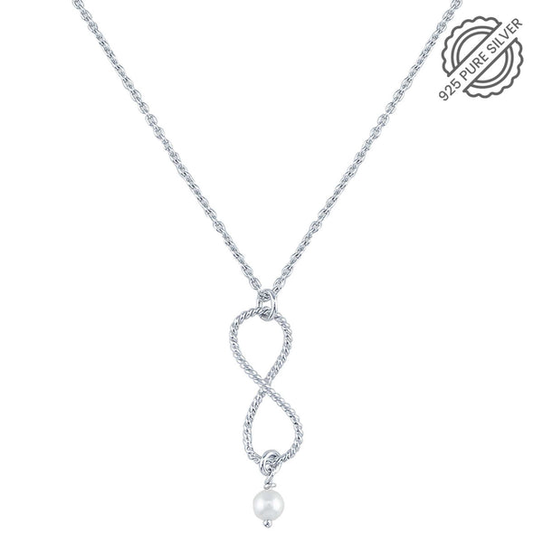 Infinity pendant silver Necklace
