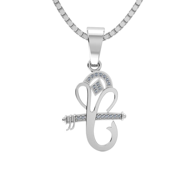 Pure 925 Silver Vintage Ganesha Pendant