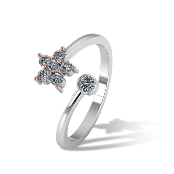 Aster Sterling Silver Ring