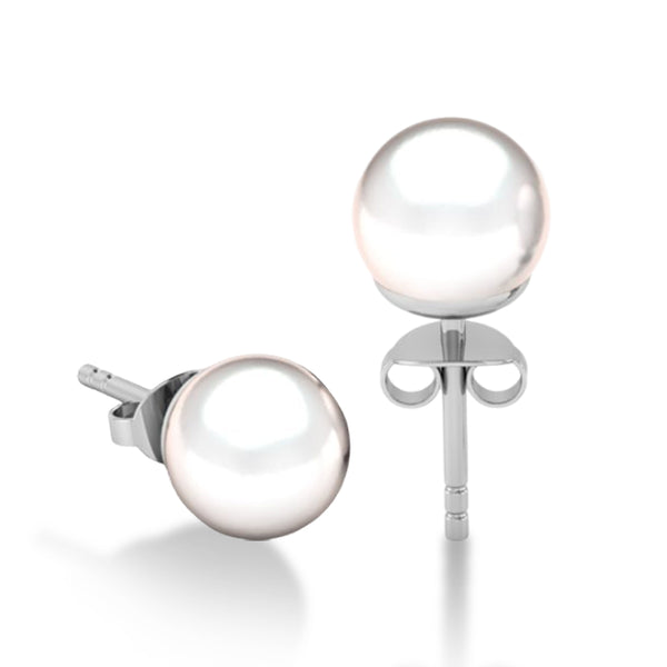 Pure 925 Silver Pearl Earring [Natural Pearl]