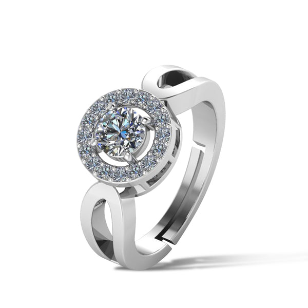 925 Pure Starling Silver Glamaeria Ring for Girls