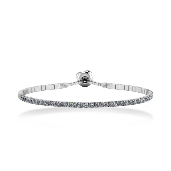 Tennis Silver bracelet with Cubic Zirconia