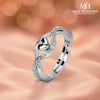 Miss Highness 925 Sterling Silver Heart Design Promise Ring for Women