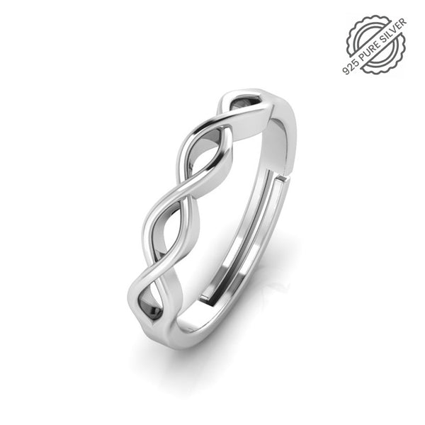 925 Pure Starling Silver Twisted Ladies Special Ring