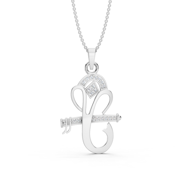 Pure 925 Silver Vintage Ganesha Pendant