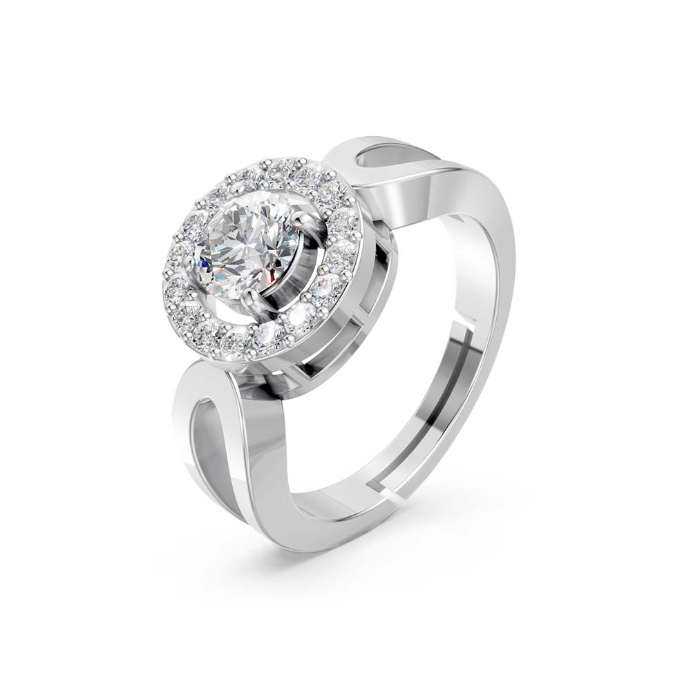 925 Pure Starling Silver Glamaeria Ring for Girls – misshighness