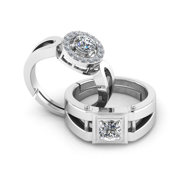 925 Pure Sterling Silver Glameria Plus Stardom  Mens Special Ring