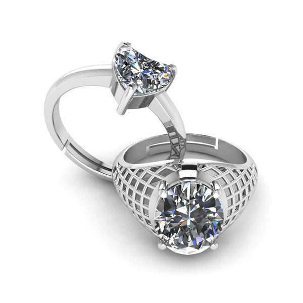 Pure 925 Silver Heart Glamira Jonasia Couple's Ring