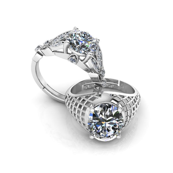 Pure 925 Silver Glamira Jonasia Engagement Ring For Couple's