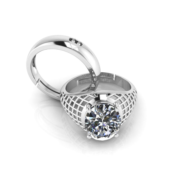 Pure 925 Silver Glamira Jonasia Heart Ring for Couple's