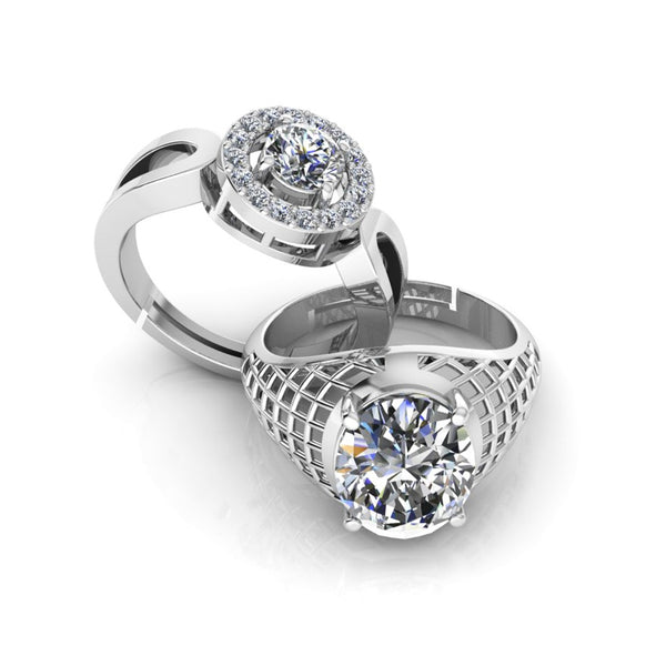 Pure 925 Silver Glamira Jonasia Glamaeria Couple's Special Ring