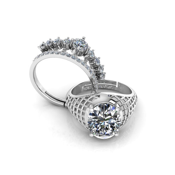 Pure 925 Crown Glamira Jonasia Elizabeth's Crown Ring For Couple's