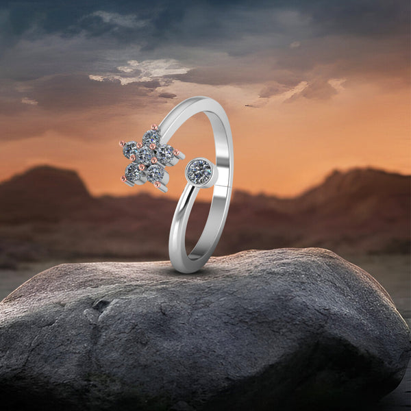 Aster Sterling Silver Ring
