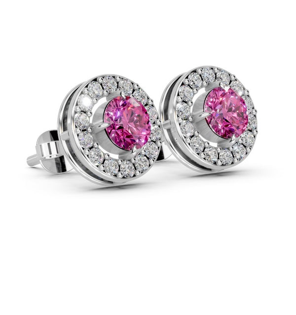 Miss Highness 925 Pure Silver Square Zircon Earrings for Women
